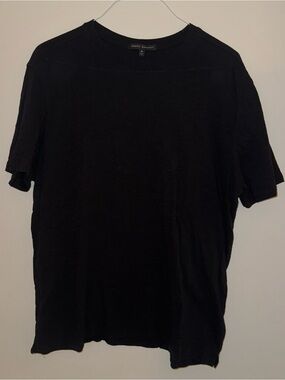 Robert Barakett Black Quiet Luxury Crewneck T-Shirt